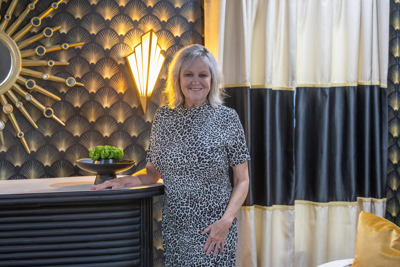 Your designer, Lisa Blake.